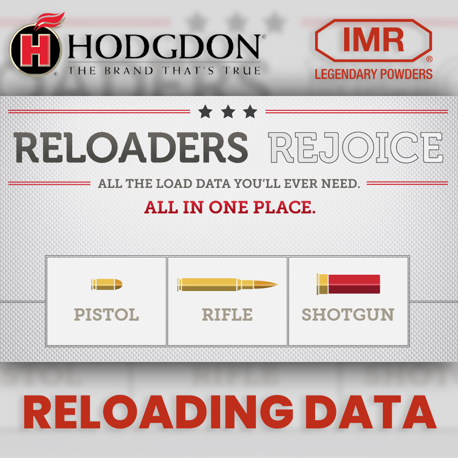 Hodgdon & IMR Reloading Data | Henry Krank